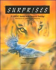 Surpr!ses : 15 great stories with surprise endings. With exercises for comprehension & enrichment by Burton Goodman. --