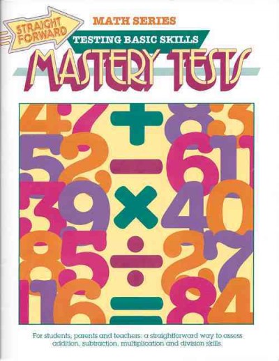 Mastery tests / by S. Harold Collins ; book cover design by Kathy Kifer. --