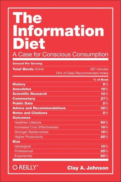 The information diet : a case for conscious consumption / Clay A. Johnson.