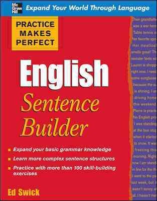 English sentence builder / Ed Swick.