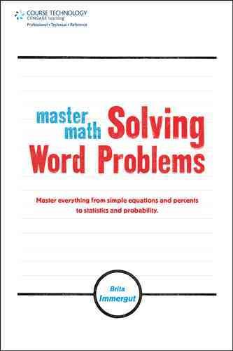 Master math : solving word problems / by Brita Immergut.