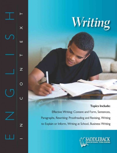 Writing / Saddleback Educational Publishing.