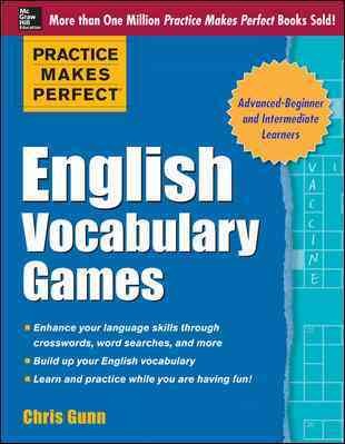English vocabulary games / Chris Gunn.
