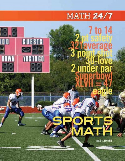 Sports math / Rae Simons.