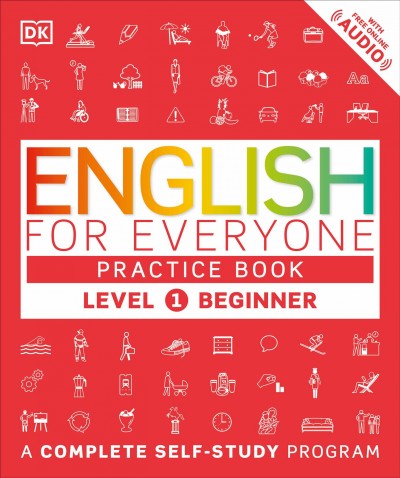 English for everyone.  Level 1, beginner,  Practice book / author, Thomas Booth.