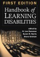 Go to record Handbook of learning disabilities