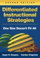 Differentiated instructional strategies : one size doesn't fit all  Cover Image