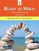 Ready to write 1 : a first composition text   Cover Image