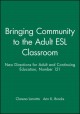 Bringing community to the adult ESL classroom  Cover Image