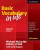 Basic vocabulary in use : with answers : 60 units of vocabulary practice in North American English  Cover Image