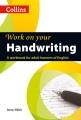 Work on your handwriting : a workbook for adult learners of English  Cover Image