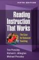 Go to record Reading instruction that works the case for balanced teaching